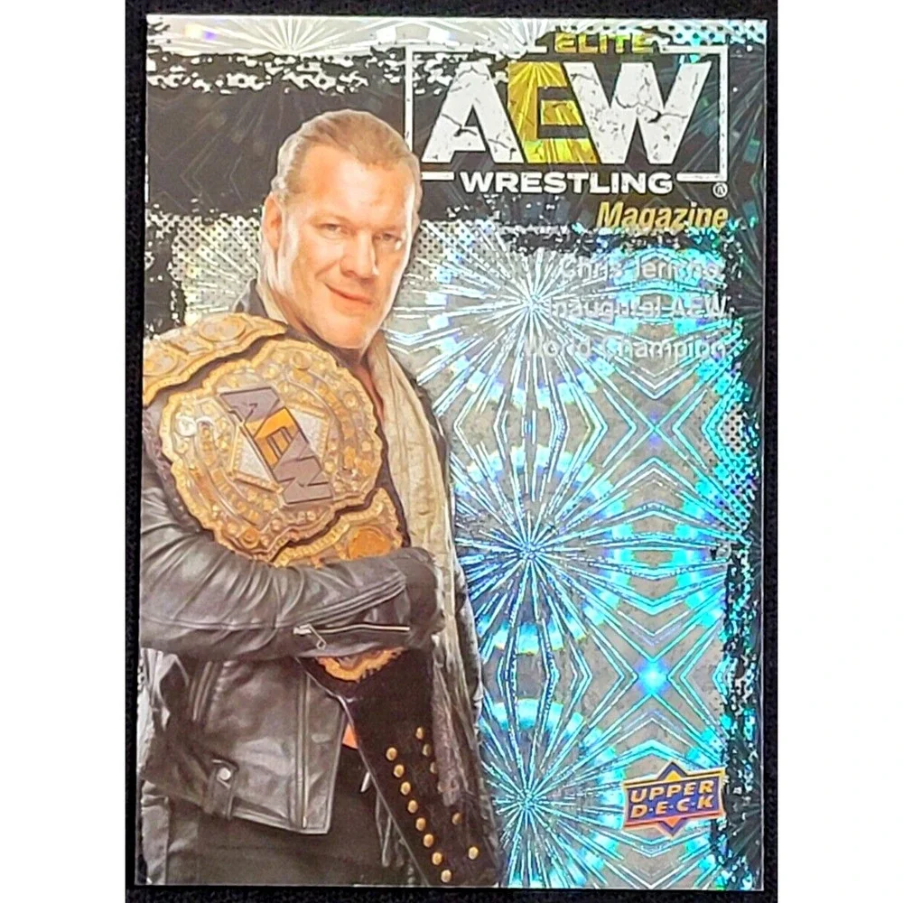 2021 UPPER DECK‎ AEW CHRIS JERICHO MAGAZINE PYRO